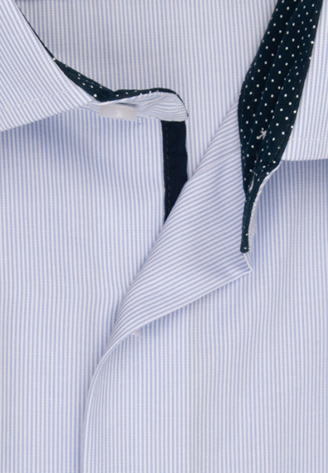 Shaped Business Hemd Streifen in Hellblau |  Seidensticker Onlineshop