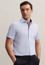 Shaped Business Hemd Streifen in Hellblau |  Seidensticker Onlineshop