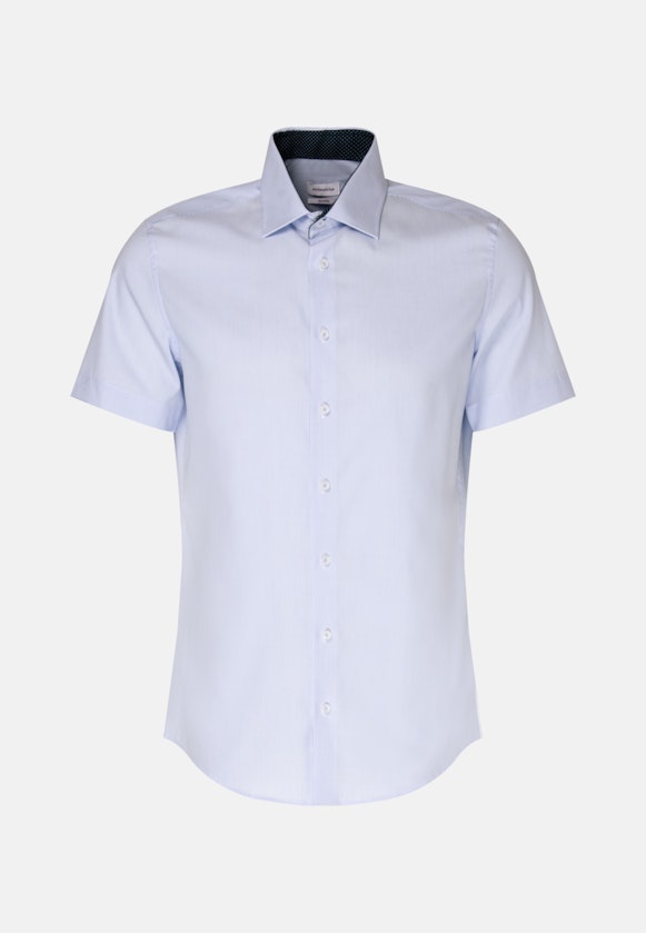 Shaped Business Hemd Streifen in Hellblau |  Seidensticker Onlineshop