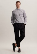 Comfort Business shirt Check in Grey |  Seidensticker Onlineshop