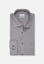 Comfort Business shirt Check in Grey |  Seidensticker Onlineshop