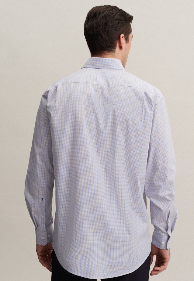 Comfort Business shirt Check in Brown |  Seidensticker Onlineshop