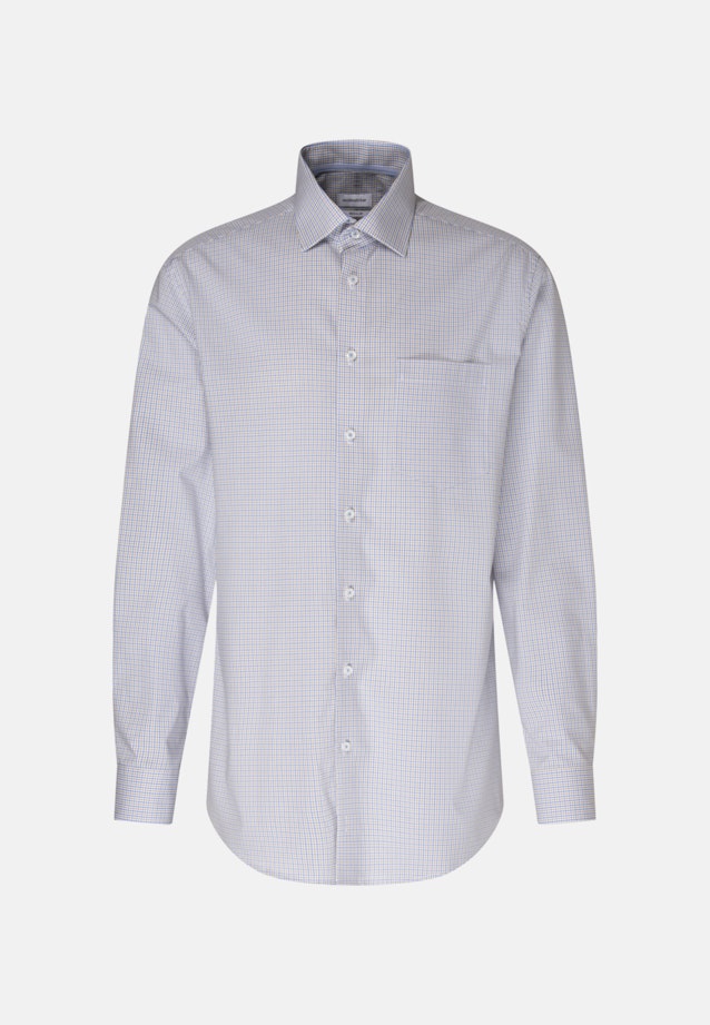 Comfort Business shirt Check in Brown |  Seidensticker Onlineshop