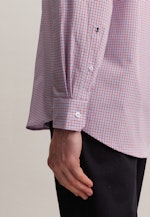 Comfort Business Hemd Karo in Rot |  Seidensticker Onlineshop