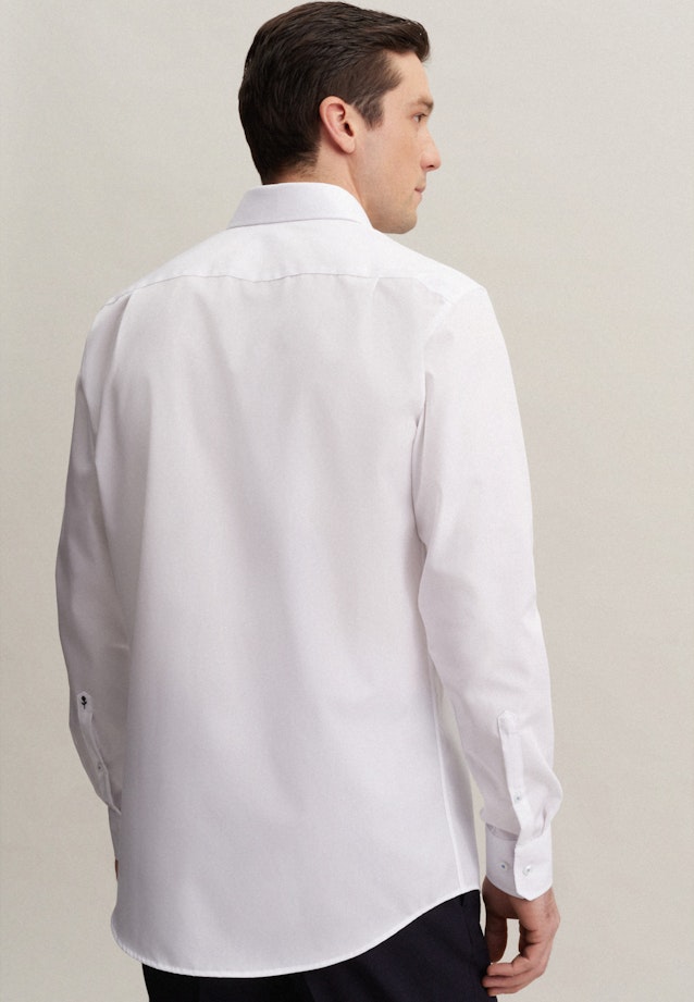 Comfort Business shirt Uni in White |  Seidensticker Onlineshop