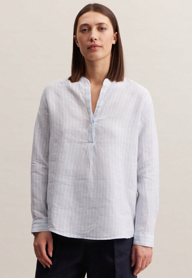 Regular Tunika Garnfärber in Hellblau |  Seidensticker Onlineshop