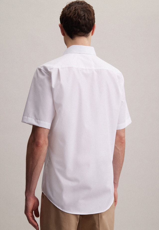 Comfort Business Hemd Uni in Weiß |  Seidensticker Onlineshop