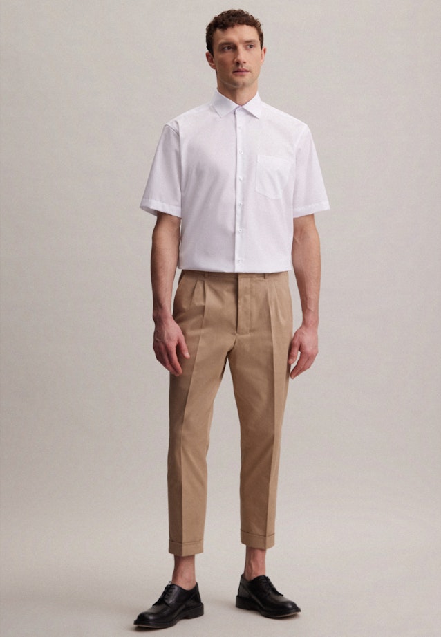 Comfort Business Hemd Uni in Weiß |  Seidensticker Onlineshop