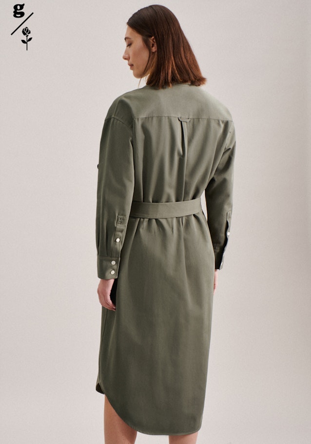 Kragen Kleid Oversized in Grün | Seidensticker Onlineshop