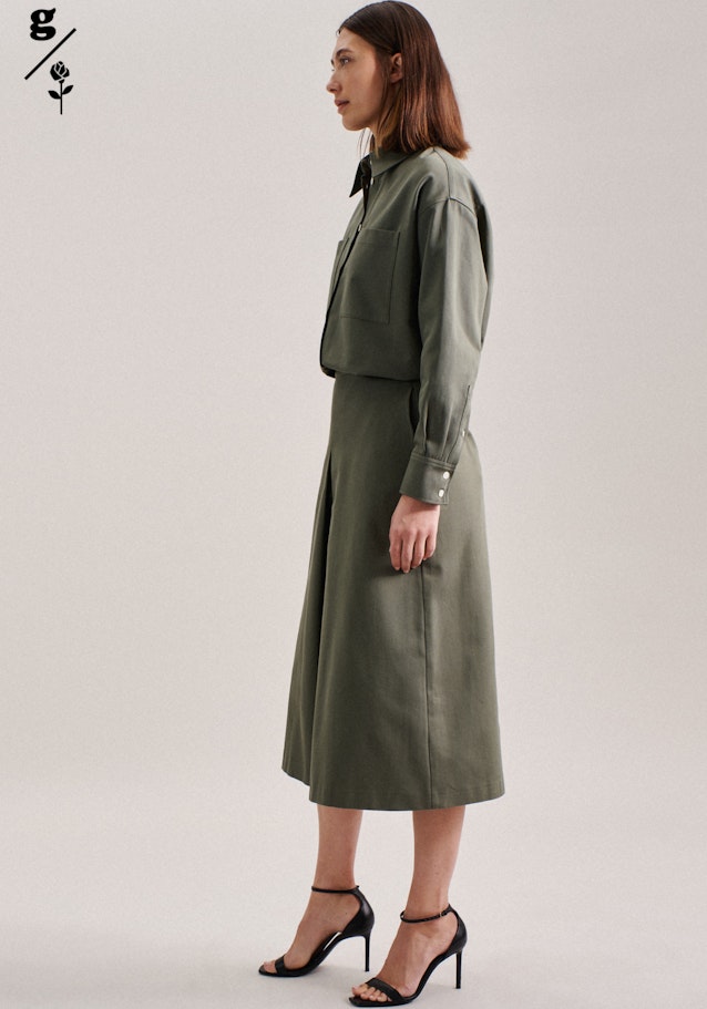Jupe Uni in Vert | Seidensticker Onlineshop