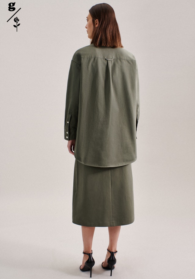 Jupe Uni in Vert | Seidensticker Onlineshop