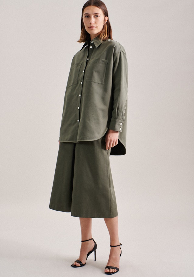 Jupe Uni in Vert | Seidensticker Onlineshop