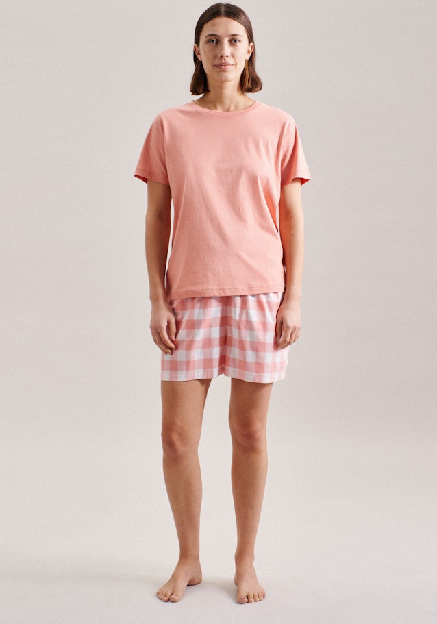 Rundhals Pyjama Regular in Rosa/Pink | Seidensticker Onlineshop