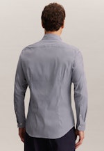 Slim Performance shirt Check in Dark Blue |  Seidensticker Onlineshop