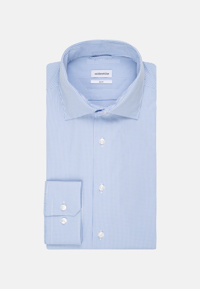 Performance shirt in Slim with Kent-Collar in Light Blue |  Seidensticker Onlineshop