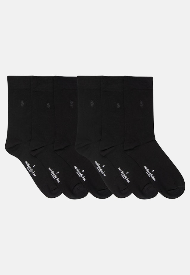 Three-Pack Socks in Black |  Seidensticker Onlineshop