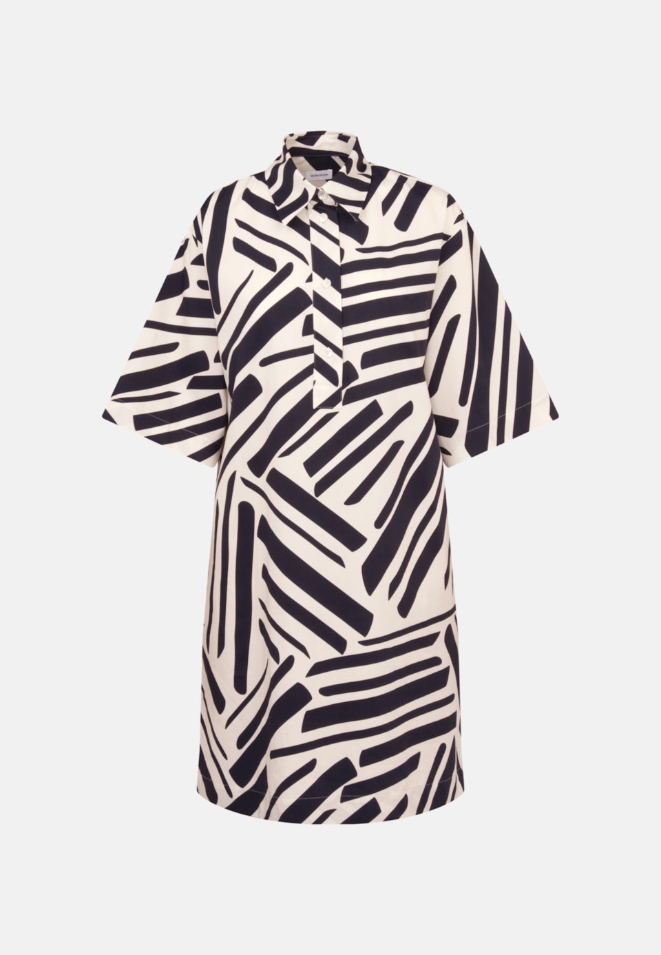 Kragen Kleid Regular in Dunkelblau |  Seidensticker Onlineshop