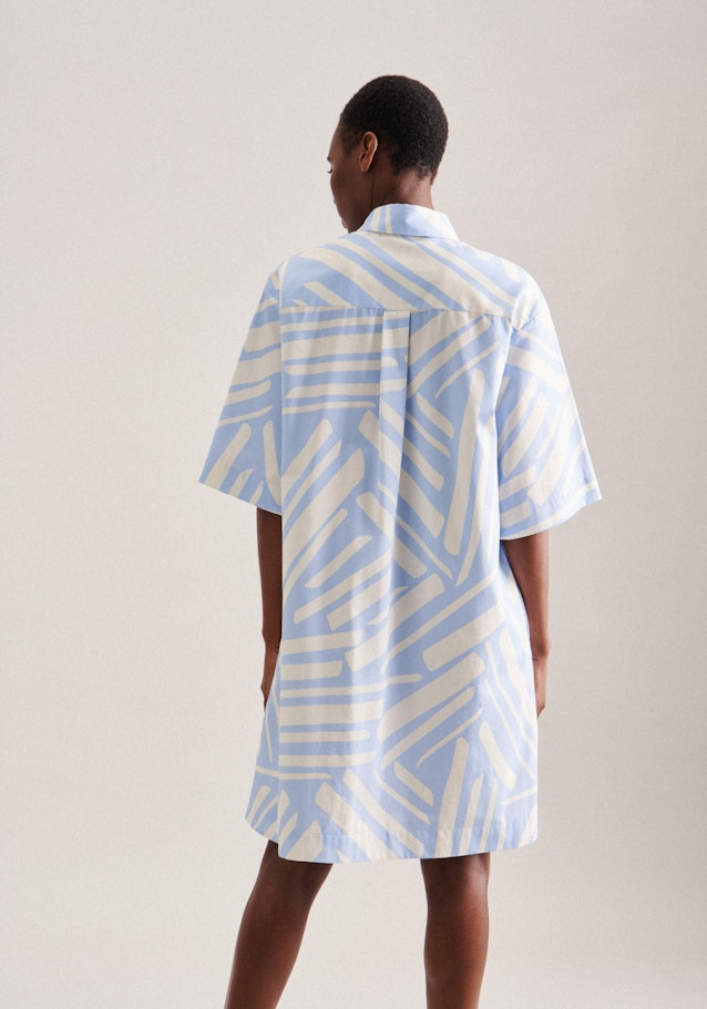 Robe Regular Manche Courte in Bleu Clair |  Seidensticker Onlineshop