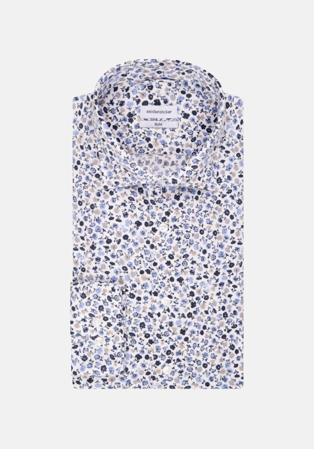 Slim Business Shirt Floral in Brown | Seidensticker Onlineshop