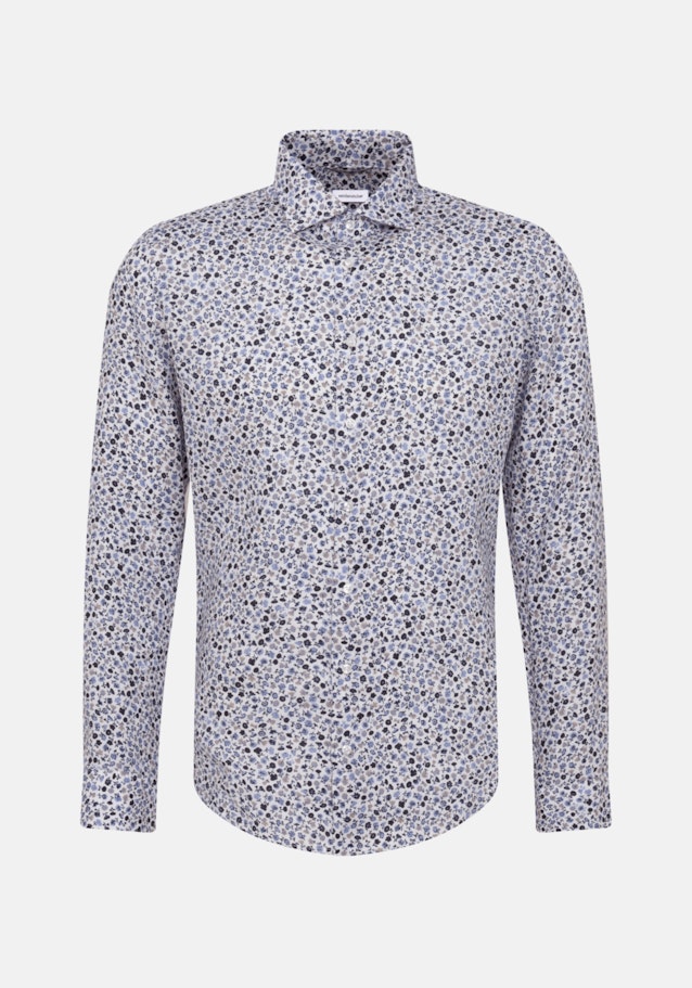 Slim Business Shirt Floral in Brown | Seidensticker Onlineshop
