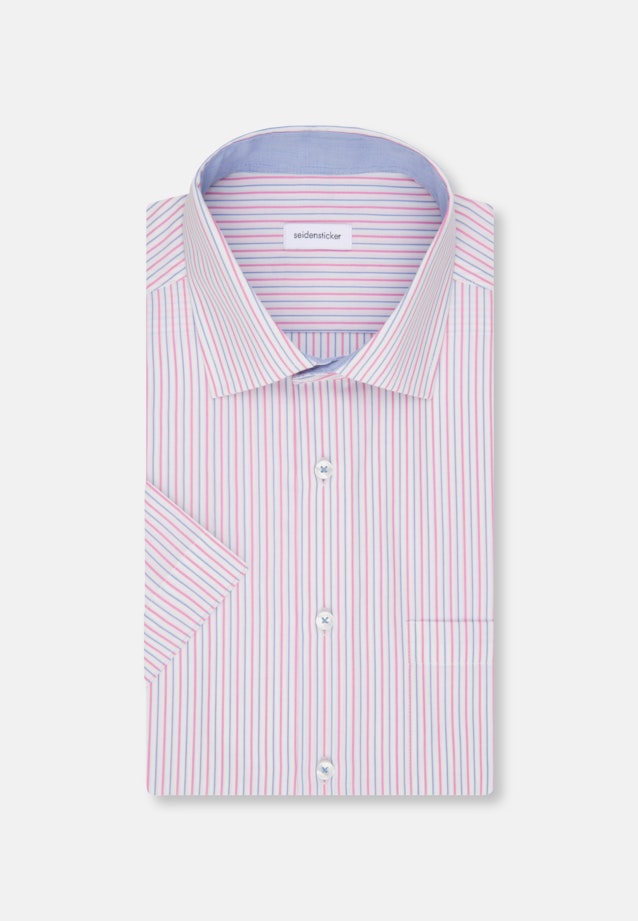 Regular Chemise d'affaires rayures in Rose Fuchsia |  Seidensticker Onlineshop