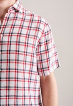 Regular Business shirt Check in Red |  Seidensticker Onlineshop