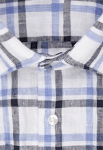 Regular Business Hemd Karo in Dunkelblau |  Seidensticker Onlineshop