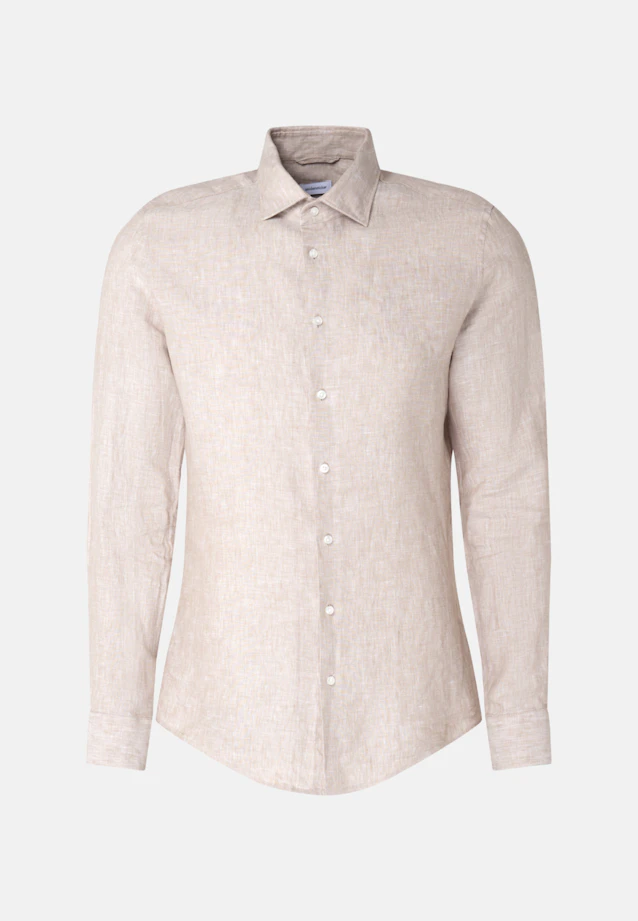 Slim Business Hemd Uni in Braun |  Seidensticker Onlineshop