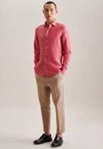 Slim Business shirt Uni in Red |  Seidensticker Onlineshop