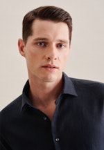 Slim Business Hemd Uni in Dunkelblau |  Seidensticker Onlineshop