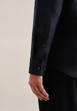 Slim Business Hemd Uni in Dunkelblau |  Seidensticker Onlineshop