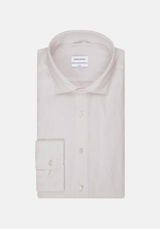 Business Shirt in Slim with Kent-Collar in White |  Seidensticker Onlineshop