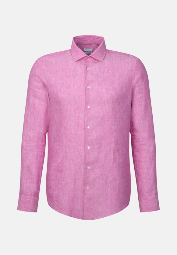 Slim Chemise d'affaires Uni in Rose Fuchsia |  Seidensticker Onlineshop