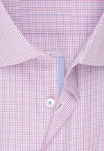 Regular Business Hemd Karo in Rosa/Pink |  Seidensticker Onlineshop
