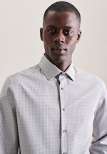 Slim Business Hemd Karo in Grau |  Seidensticker Onlineshop