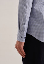 Slim Chemise d'affaires carreaux in Bleu Foncé |  Seidensticker Onlineshop