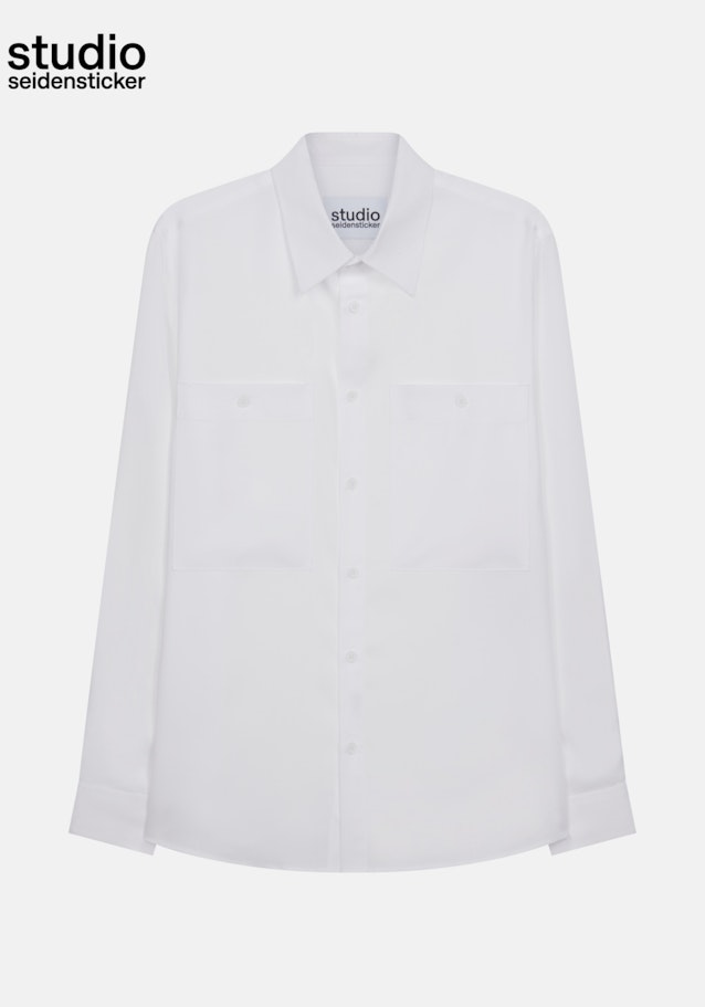 Casual Shirt Regular fit in White | Seidensticker Onlineshop