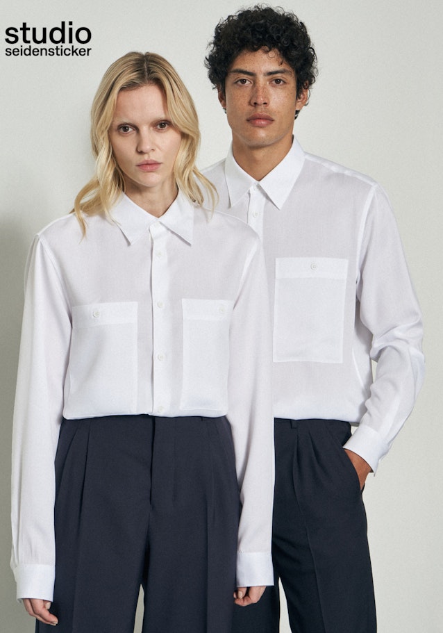 Casual Shirt Regular fit in White | Seidensticker Onlineshop