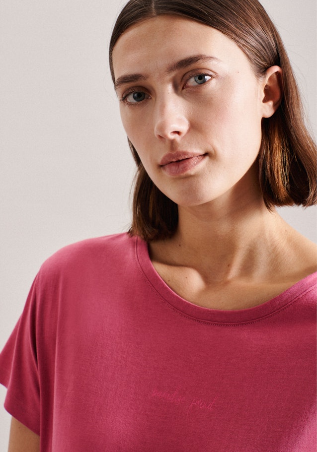 Nachthemd aus Baumwollmischung in Rot |  Seidensticker Onlineshop