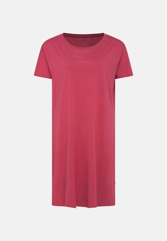 Rundhals Night shirt in Red |  Seidensticker Onlineshop