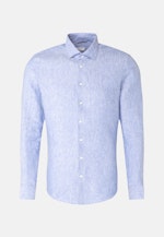 Chemise Business Shaped Lin Col Kent in Bleu Clair |  Seidensticker Onlineshop