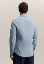 Shaped Chemise d'affaires carreaux in Turquoise |  Seidensticker Onlineshop