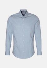 Shaped Business Hemd Karo in Türkis |  Seidensticker Onlineshop