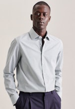 X-Slim Business Hemd Karo in Grün |  Seidensticker Onlineshop