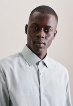 X-Slim Business Hemd Karo in Grün |  Seidensticker Onlineshop