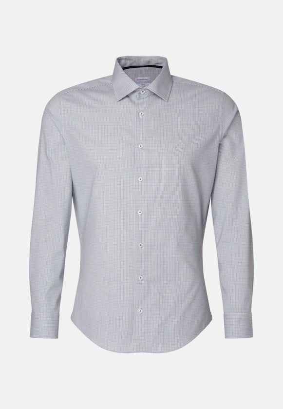 Chemise Business X-Slim Popeline Col Kent in Vert |  Seidensticker Onlineshop