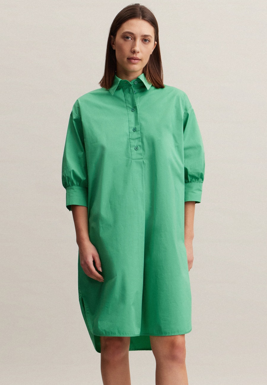 Kragen Kleid Oversized in Grün |  Seidensticker Onlineshop