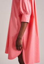 Popeline Midi Kleid in Rosa/Pink |  Seidensticker Onlineshop