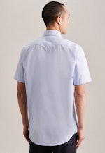 Regular Business Hemd Streifen in Hellblau |  Seidensticker Onlineshop