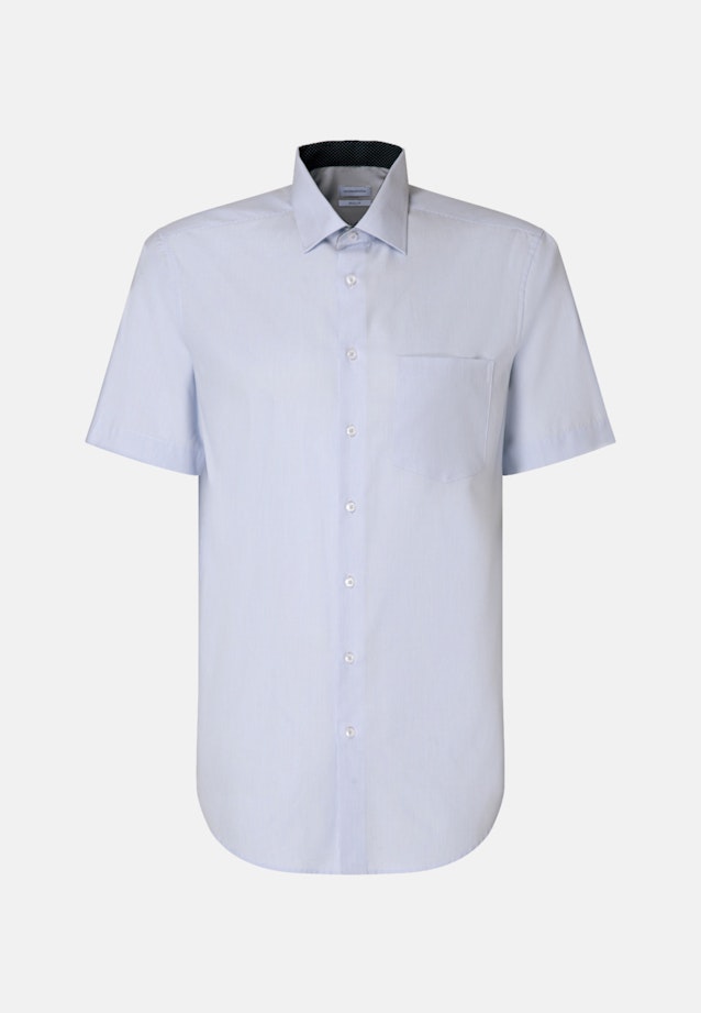 Regular Business Hemd Streifen in Hellblau |  Seidensticker Onlineshop